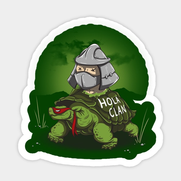 Hola Clan Sticker by OmarFeliciano_PrimitiveTool